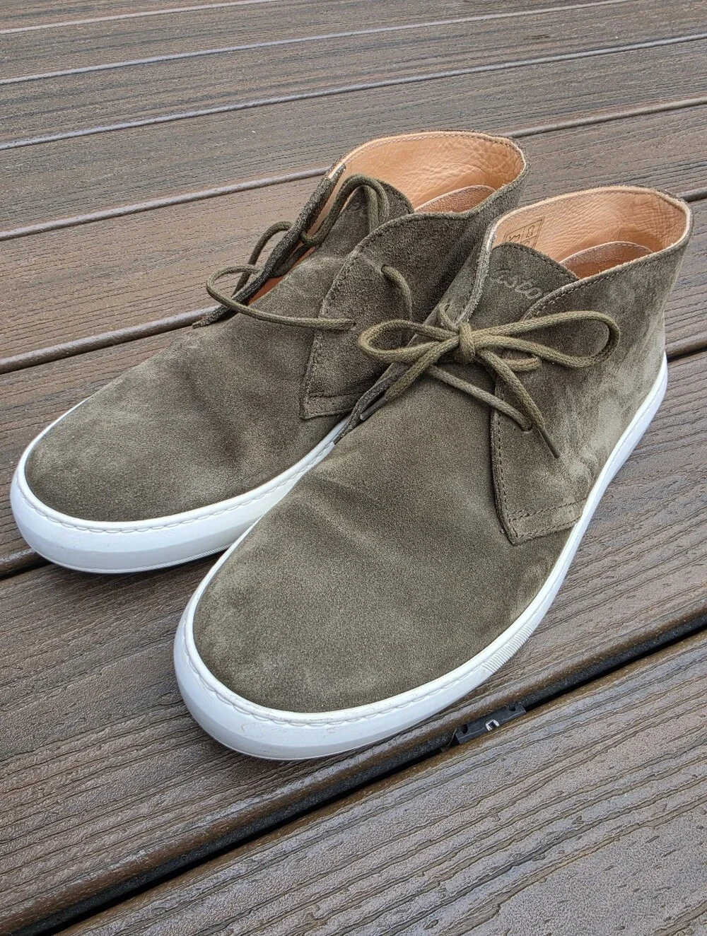 Astorflex Evoflex Olive Green Suede Chukka Sneaker Boots EU 43 / US 9.5-10